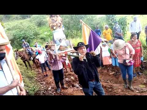 LLEGADA DE SAN JOSE A LA COMUNIDAD DE JUNCAL DE RODEO VIEJO # EL CURA DEL CAMPO # DIOS ES BUENO