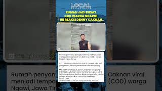 Inilah Reaksi Denny Caknan setelah Viral Rumahnya Menjadi Pusat COD Warga Ngawi! Bagikan Wifi Gratis