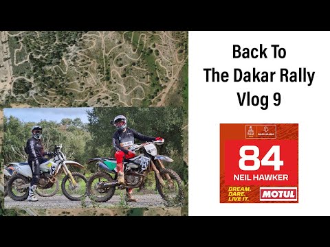 The Journey Back to Race The Dakar Rally 2021 vlog9 - Training at Wim Motors Academy.