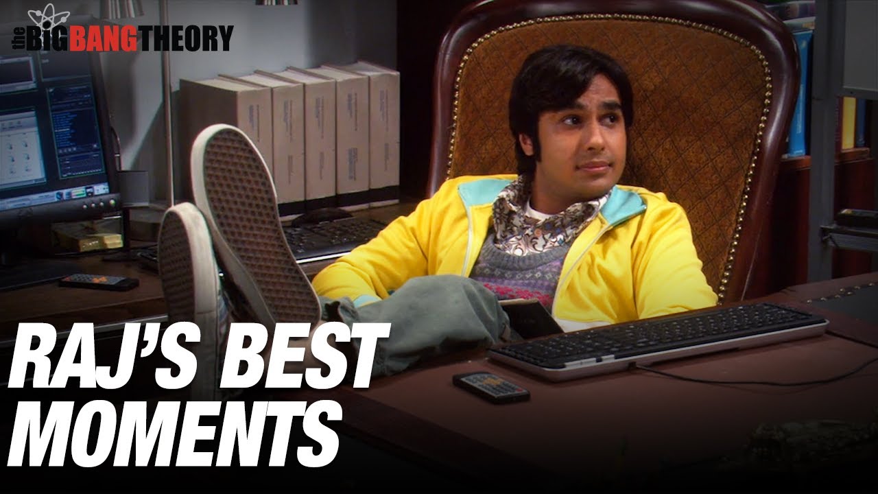 Raj's Best Moments! | The Big Bang Theory - YouTube