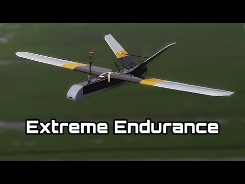 V-Tail Pusher for FPV - Extreme Endurance Flight In Rain & Winds