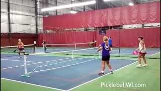 Pickleball - Tennis Contrast