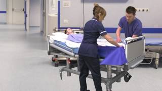 Glide and Lock, Assisted Easy Bed Repositioning - Hospital Direct Acute setting