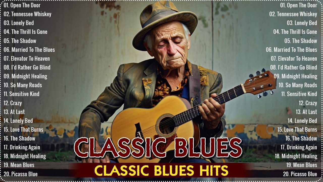 WHISKEY BLUES MUSIC 🎶✨🎸 OLD SCHOOL BLUES MUSIC 🎸 Beautiful Relaxing Blues Songs