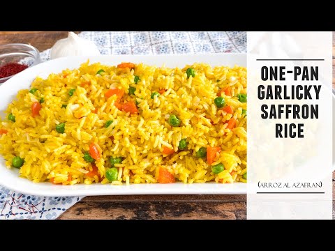 How to Make Quick & Easy Garlicky Saffron Rice 