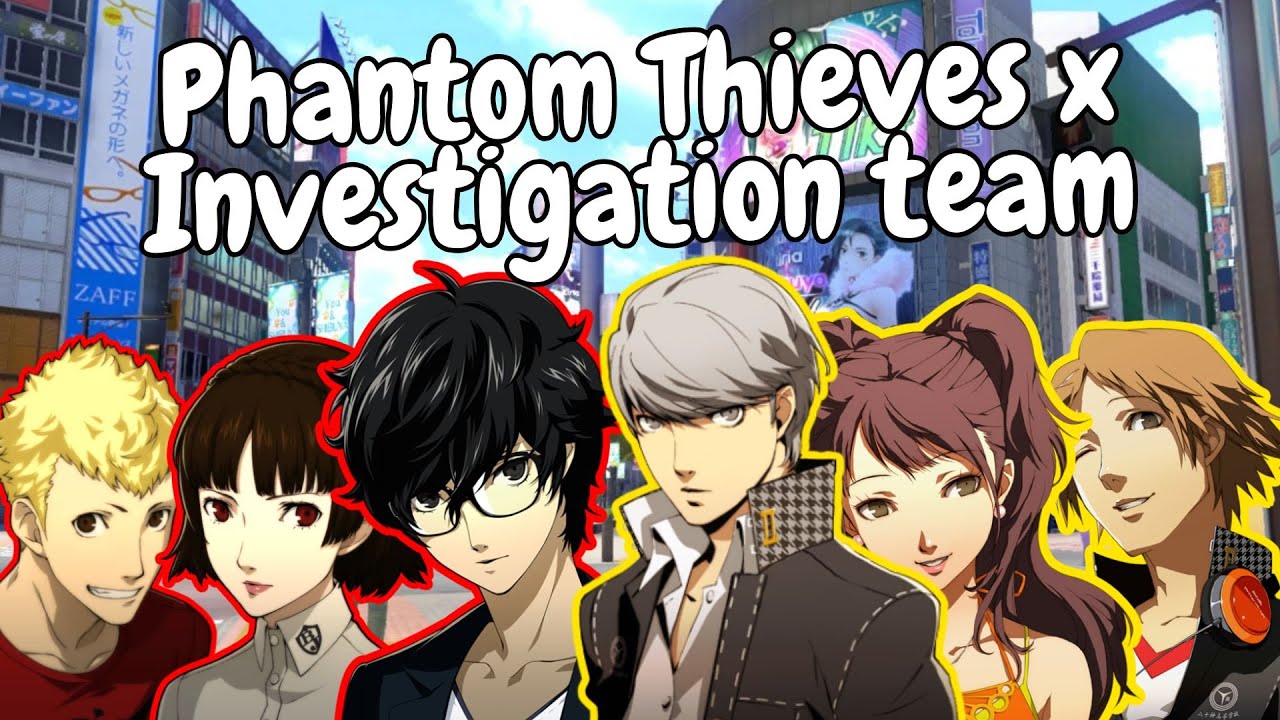 The Phantom Thieves meet the Investigation Team
