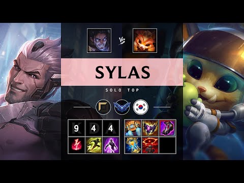 Sylas Top vs Gnar - KR Diamond Patch 25.04