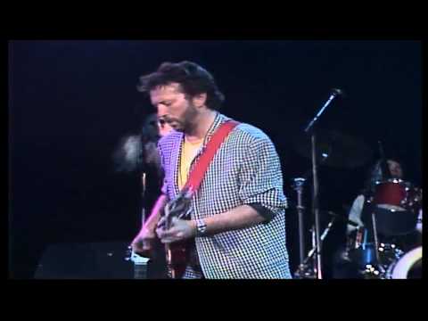 George Harrison & Eric Clapton   While My Guitar Gently Weeps Live 1987