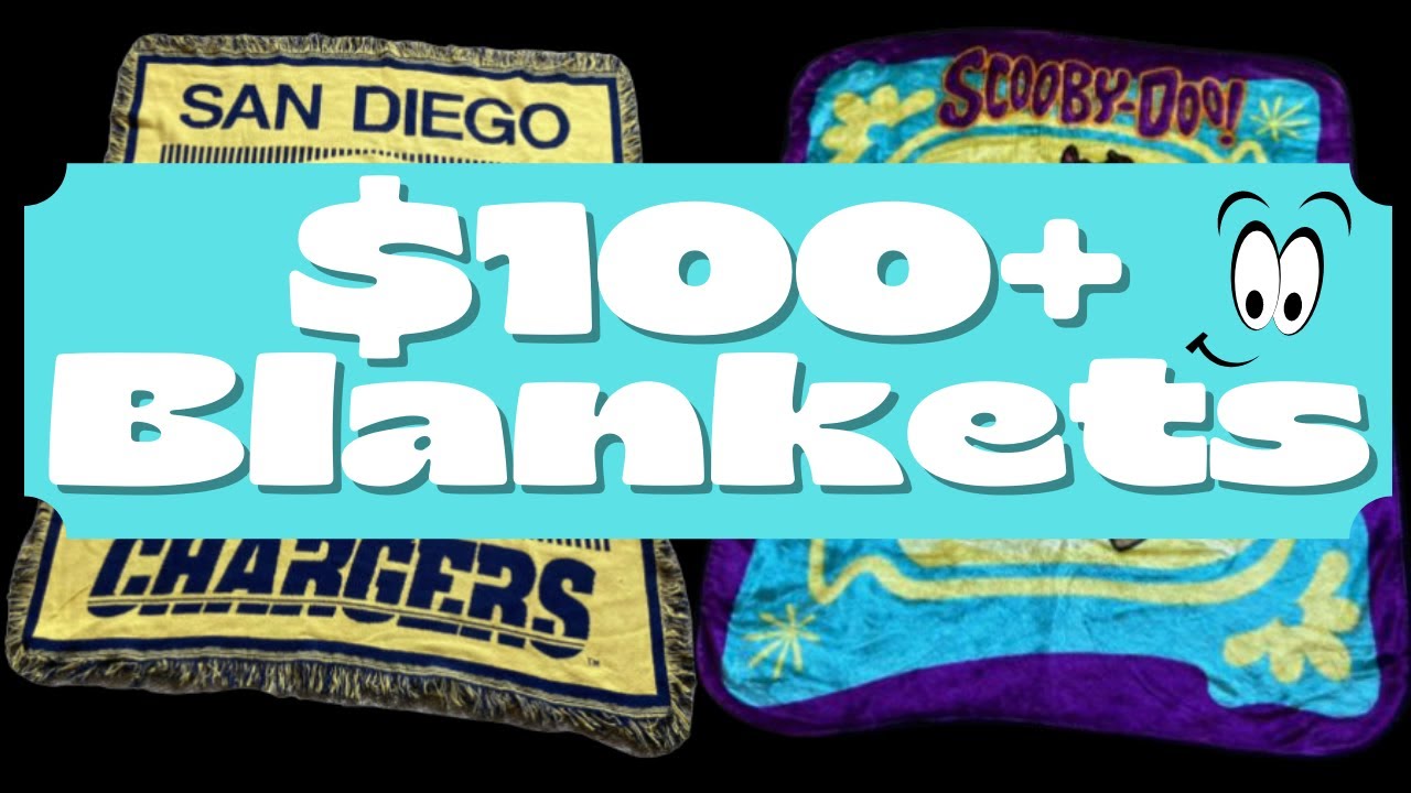 Reselling $100+ Blankets and throws to sell for profit on eBay Poshmark Mercari etsy