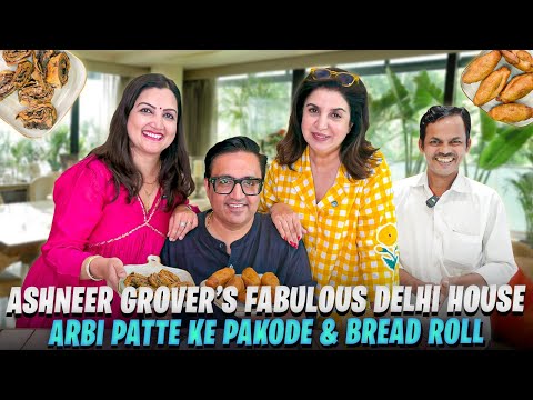 Ashneer & Madhuri Grover Ka Delhi House, 10 Cr Dining Table Ki Story Aur Garma Garam Snacks Delight!