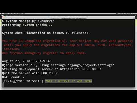 Python Django Tutorial  Full Featured Web App Part 2   Applications and Routes
