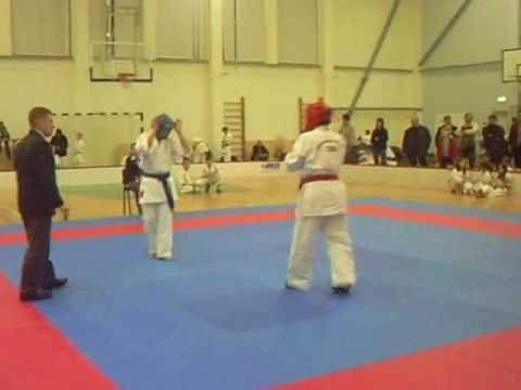 Ashihara Karate-CE Juniori,Riga 2009- Paraschiv Mihai