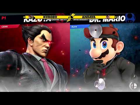 Jupiter Discharge 8 - Andaya (Kazuya) Vs Kurøbu (Dr.Mario) - Losers Quarter-Final