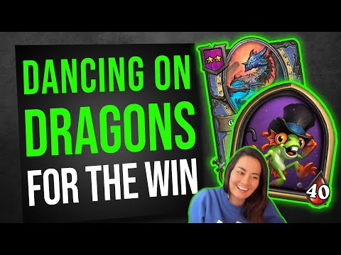 DANCING ON DRAGONS FTW | Battlegrounds Hearthstone