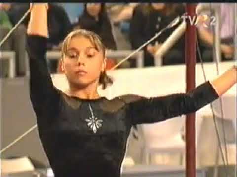 Monica Rosu. ROU. 2004 Ghent World Cup. EF FX. 9,275