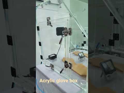 Vacuum Nitrilite Glove Box For Lab Research