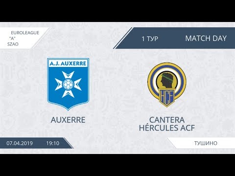 AFL19.Euroleague.SZAO. Division B. Day 1.Auxerre - Cantera Hércules ACF