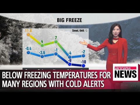 Below freezing temperatures for many regions with cold alerts _ 120518
