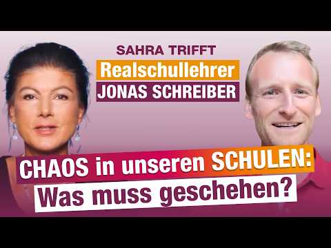 „Sahra trifft“ Jonas Schreiber (Realschullehrer): Die Wahrheit über unsere Schulen Video-Thumbnail von YouTube