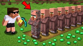 Mining 1000 Villagers in Minecraft..