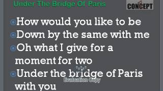 Under The Bridge Of Paris