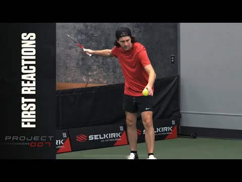 First Reaction to the Selkirk LABS Project 007 Pickleball Paddle 💯