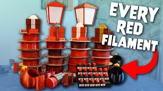 I Tested EVERY Red Filament