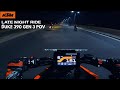 DUKE 390 GEN 3 POV LATE NIGHT RIDE BANGALORE BS4 VS BS6 Ktm Duke390