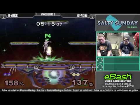 Salty Sunday 111 (Melee) - D-Minor VS SofaKing - Winners Round 3
