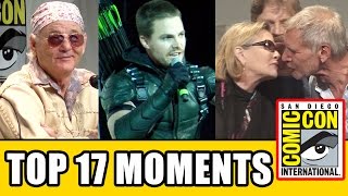 Top 17 Moments At Comic Con 2015