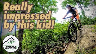 Really only 11 years old? | The next mountain bike generation | Regular Guy Mountain Biking