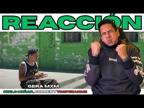 ARGENTINE REACTS // I DREAM, RUN, AND STUMBLE - GERA MXM // TALENT SINCE I WAS A KID...