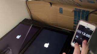 【検証】iPad Air 2 WiFiモデルとセルラーモデルどっちが起動早い？