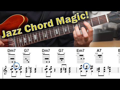 Drop 2 Magic On Satin Doll - This Is How To Use Jazz Chords