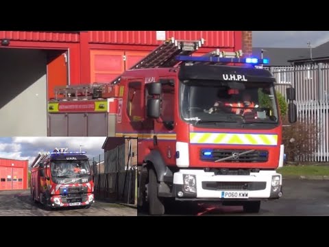 Gorton Double Pump Turnout - Greater Manchester Fire & Rescue Service 2