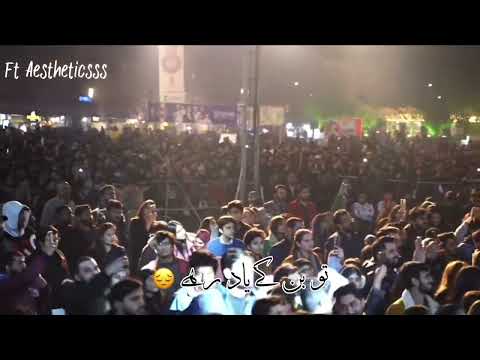 Arshman Naeem and Asim Azhar singing together at concert 🔥💫