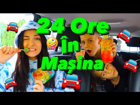 24 Hours in the CAR WITH MY COUSINS/we're stuck?!?