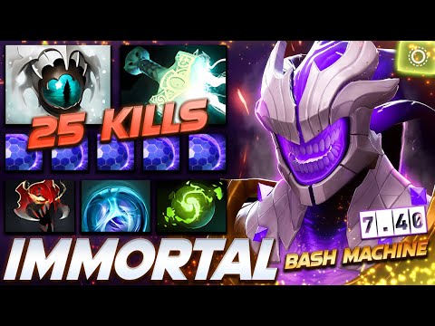 [7.40] Faceless Void Immortal Bash Lord - Dota 2 Pro Gameplay [Watch & Learn]