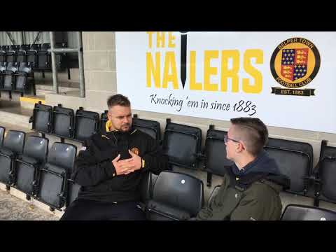 FA Trophy begins - the Belper  v Stamford vlog - inc  interview with Grant Back