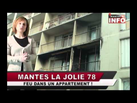 Mantes la jolie - La police met feu à un appartement - actu du 15-02-11