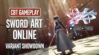 Мобильная Action RPG Sword Art Online Variant Showdown вступила в стадию ЗБТ