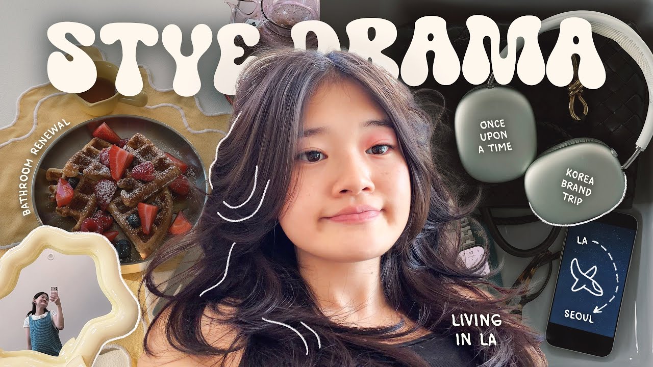 I got my first stye right before a Korea brand trip… plus a bathroom makeover 🛁✨ | OUAT