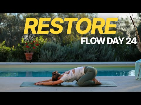 Slow Full Body Yoga Flow | 30 Min | Day 24 Flow Challenge