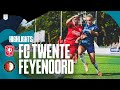 Highlights FC Twente - Feyenoord V1 | Azerion Vrouwen Eredivisie | 2023-2024