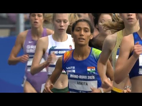 🥈 Ankita Dhyani Wins Silver in 3000m Steeplechase! 🇮🇳 FISU World University Games 2025 | 9:31.99 PB