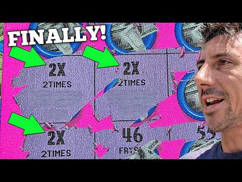 My 1st on the New 500X Ticket🤑 - Scratch Life🚀