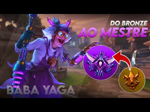 BABA YAGA MID, SE O TIME NÃO VAI, EU VOU! - ⚡ Smite BR Conquista Bronze ao Mestre