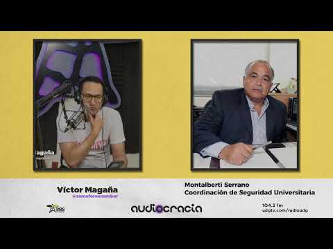 Montalberti Serrano Cervantes habla para Audiocracia sobre los casos de secuestro virtual en UdeG