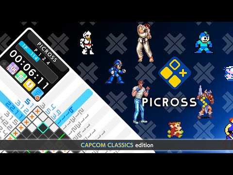 PICROSS S CAPCOM CLASSICS edition Trailer (Nintendo Switch) thumbnail