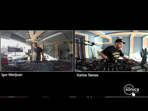IGOR MARIJUAN B2B KARLOS SENSE AT SONICA STUDIOS #SUPPORTSONICA